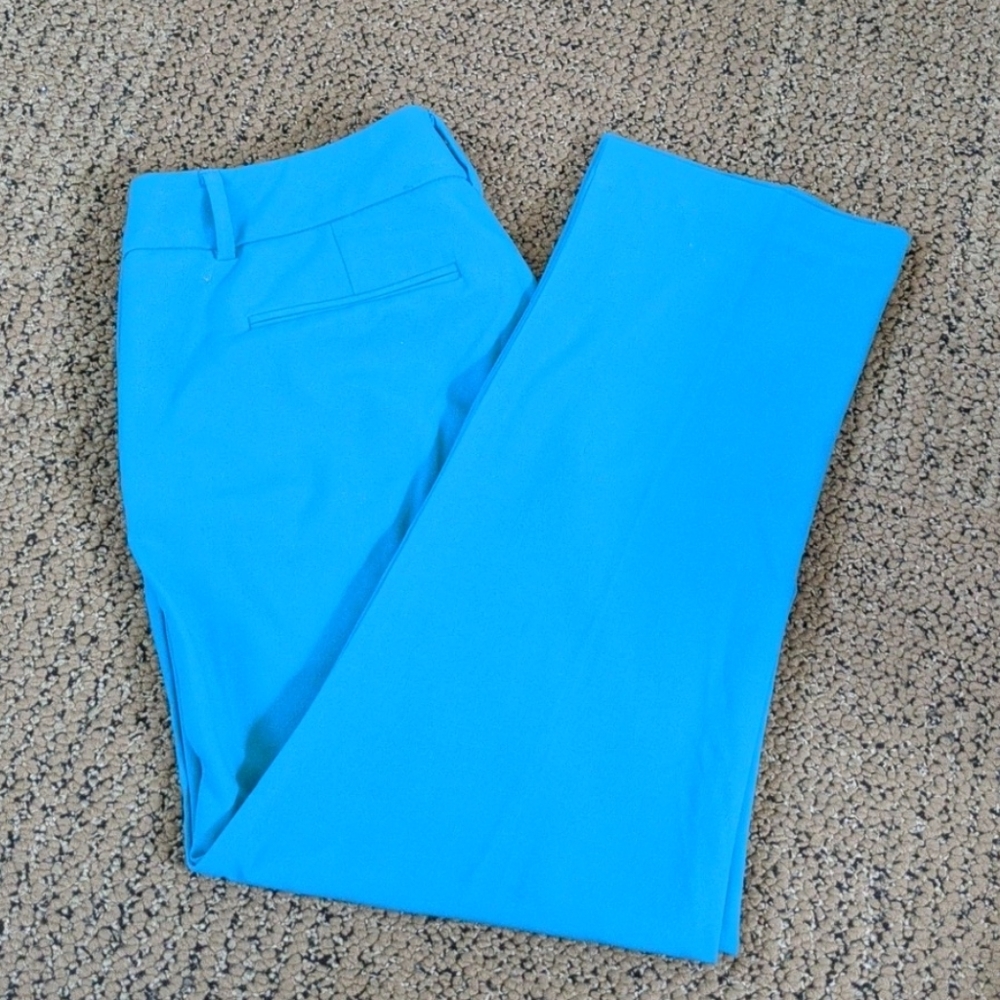 NY&Co Teal Dress Pants